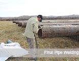 Final Pipe Welding